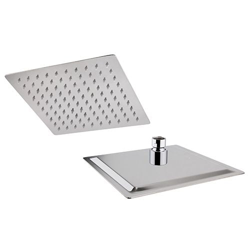 Fresssh Diamond Square Fixed Shower Head 200x200 S/Steel