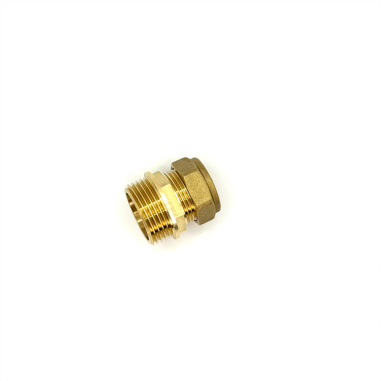 Compression Male Iron Straight x Copper Fitting