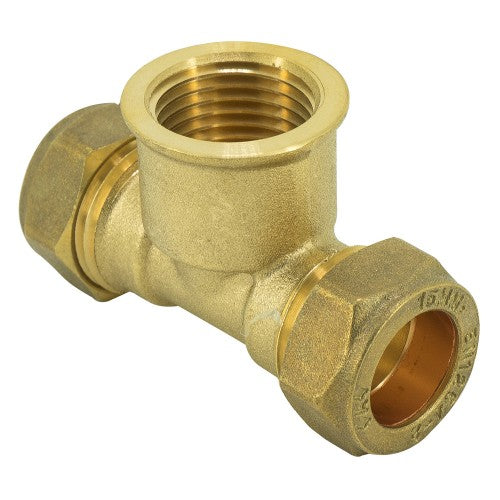 Compression C x C x FI Reducing Tee