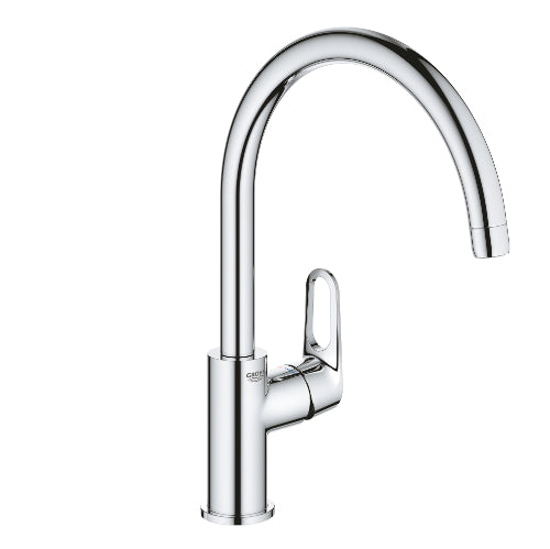 BauFlow Kitchen Sink Mixer Chrome