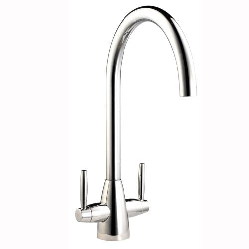 Fresssh Sandown Twin Lever Mixer Tap Chrome