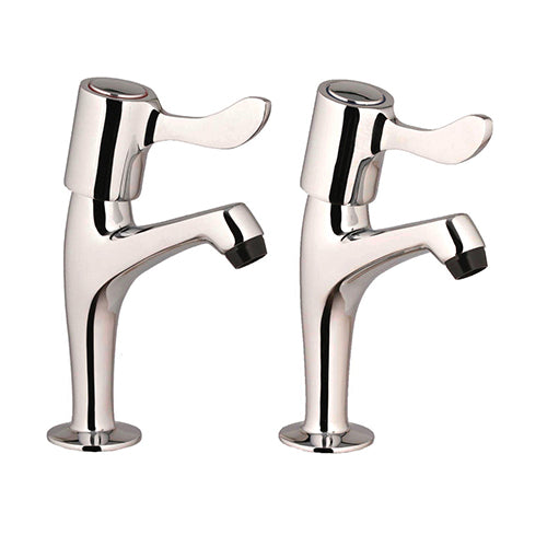 Pro Lever Sink Pillar Taps (Pair)